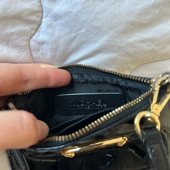 Michael Kors Patent Leather Wristlet - Picture 4 of 8